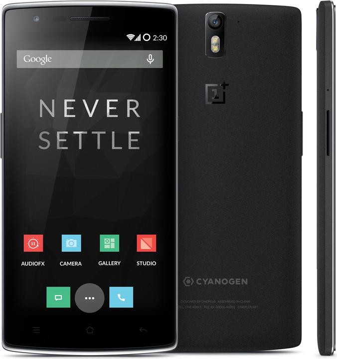 OnePlus One (64 GB, Schwarz, 5.50", 13 Mpx, 4G)