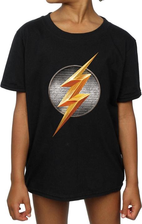 Immagine prodotto Justice League Movie Flash Emblem Maglietta Ragazze (140, 146)