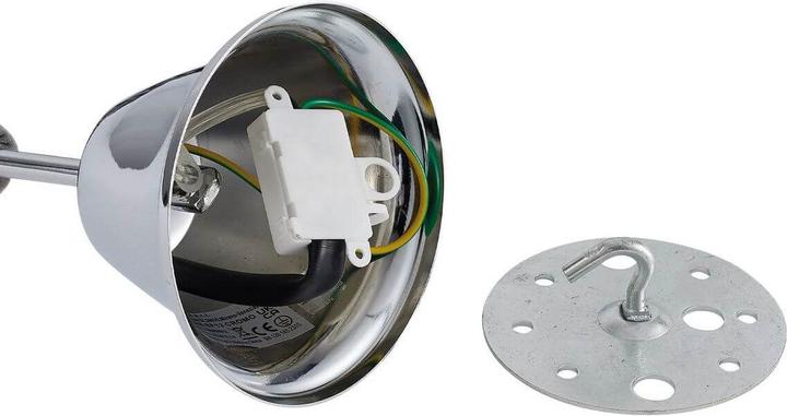 Actual product image Ideal lux FLORIAN pendant light E14 12-way ⌀720mm dimmable chrome 035604 (E14)