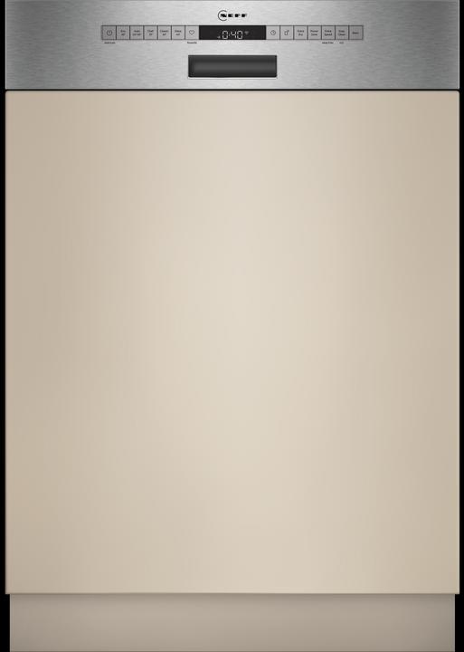 Image du produit Neff N 50, Lave-vaisselle intégrable, 60 cm, Acier brossé, S145EAS16E