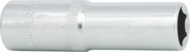Produktbild KS Tools 1/2" CHROMEplus Sechskant-Stecknuss lang (14 mm)