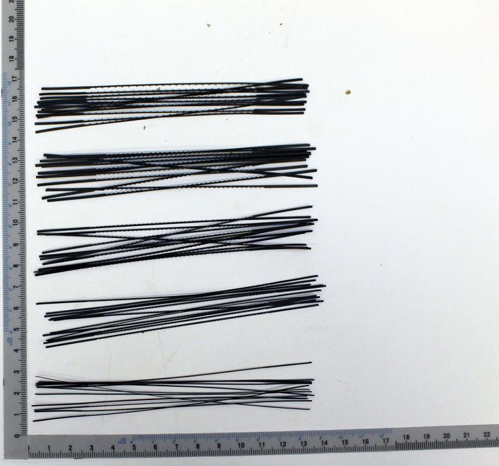 Actual product image Scheppach scroll saw blades