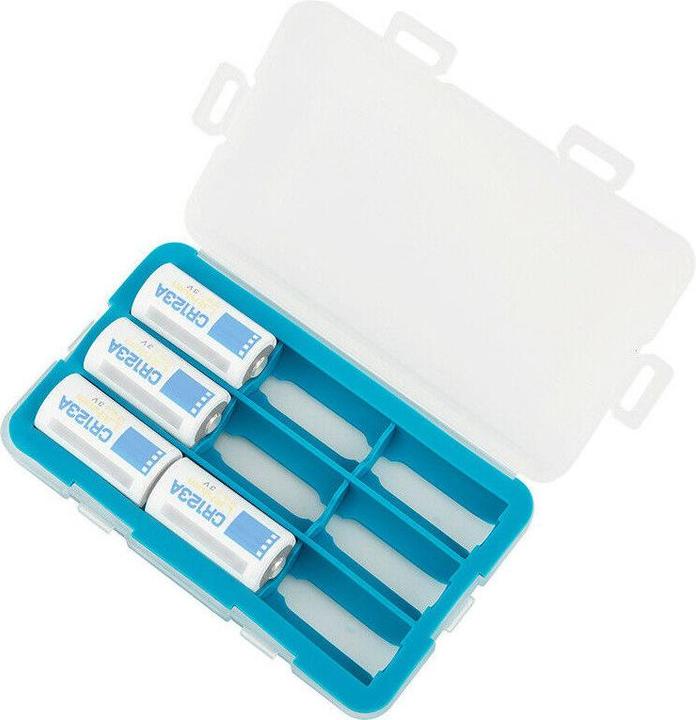 Actual product image JJC bag case battery cover Cr123 Cra123a