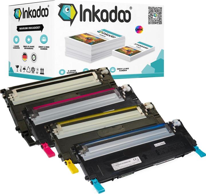 Image du produit Inkadoo Toner compatible pour Samsung CLP-315 (M, Y, CF, C)