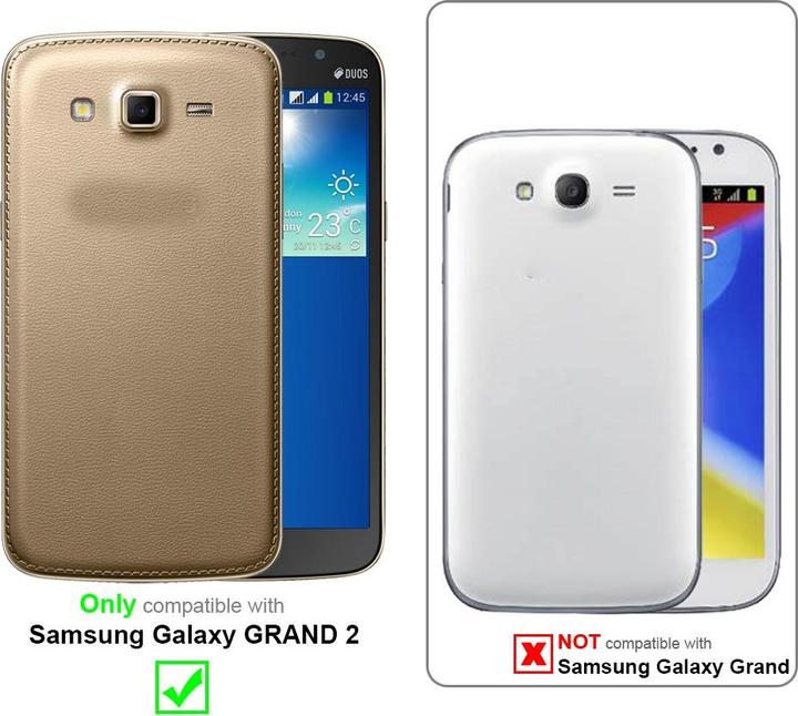 Actual product image Cadorabo Chain case for Samsung Galaxy GRAND 2 necklace cover adjustable