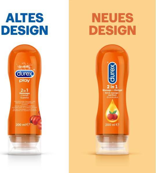 Actual product image Durex Play 2in1 Guarana (200 ml)