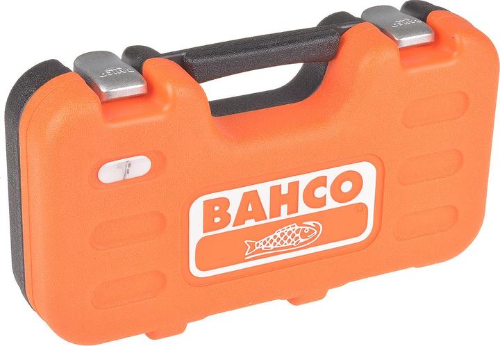 Image du produit Bahco 1/4"-Steckschlüssel-Satz, metrisch, Sechskant, inklusive Umschaltknarre - 16-teilig (13 mm, 8 mm, 10 mm, 4 mm, 11 mm, 7 mm, 12 mm, 6 mm, 9 mm, 5 mm)