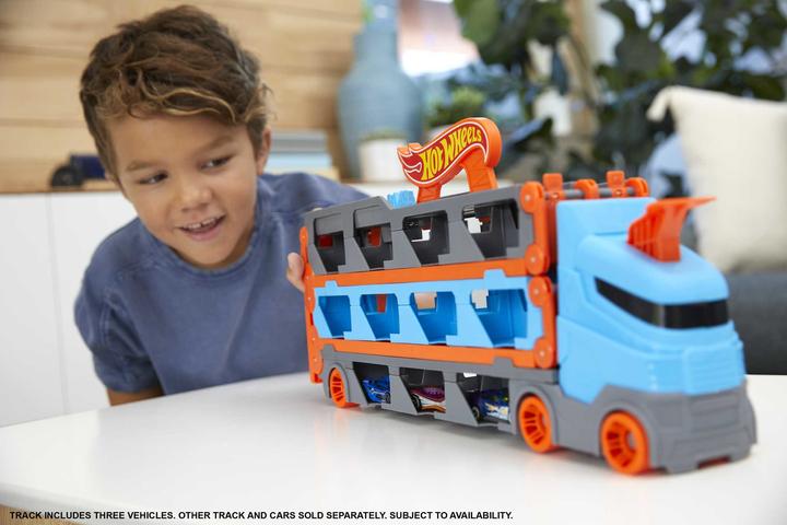 Produktbild Hot Wheels 2-in-1 Rennbahn-Transporter