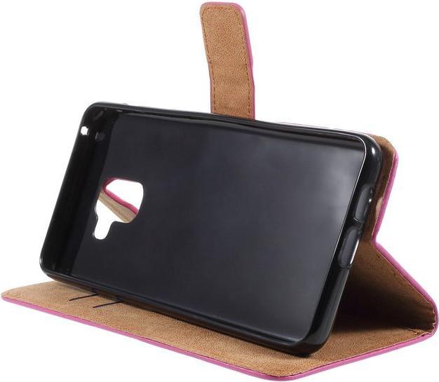 Produktbild MU Classic Leder Bookcover Hülle (Samsung Galaxy A8 (2018))