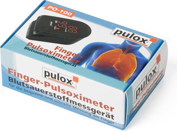 Produktbild Pulox Pulsoximeter PO-100 Solo in schwarz