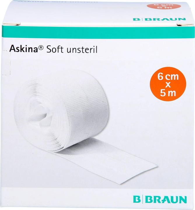 Askina Soft Wundverband 6cmx5m unsteril (1 x)