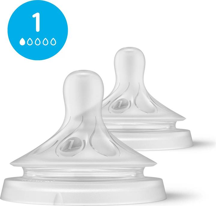 Produktbild Philips Avent Natural Response SCY961/02 Sauger 0M Saugergrösse 1 2er-Pack (2 x)