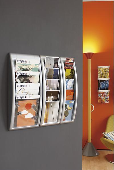 Actual product image Paperflow Wall brochure holder (A4)