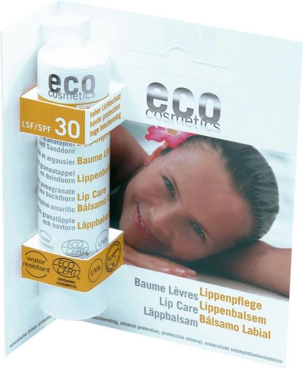 Eco Cosmetics Lip Care SPF 30 (Sun stick, Sun cream face, SPF 30, 4 g)