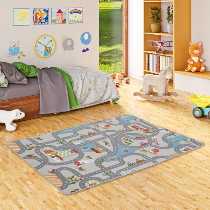 Actual product image Snapstyle Kinder Spiel Strassenteppich (100 x 200 cm)