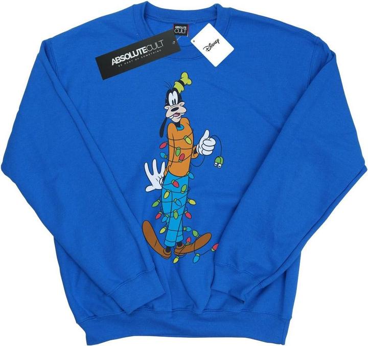 Disney Goofy Christmas Lights Sweatshirt Jungen