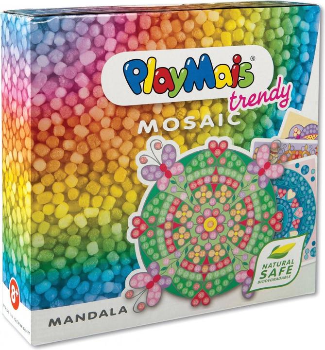 Actual product image PlayMais Trendy Mosaic Mandalas (3,000 pieces)