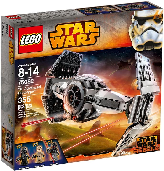 Actual product image LEGO TIE Advanced Prototype (75082, LEGO Star Wars)