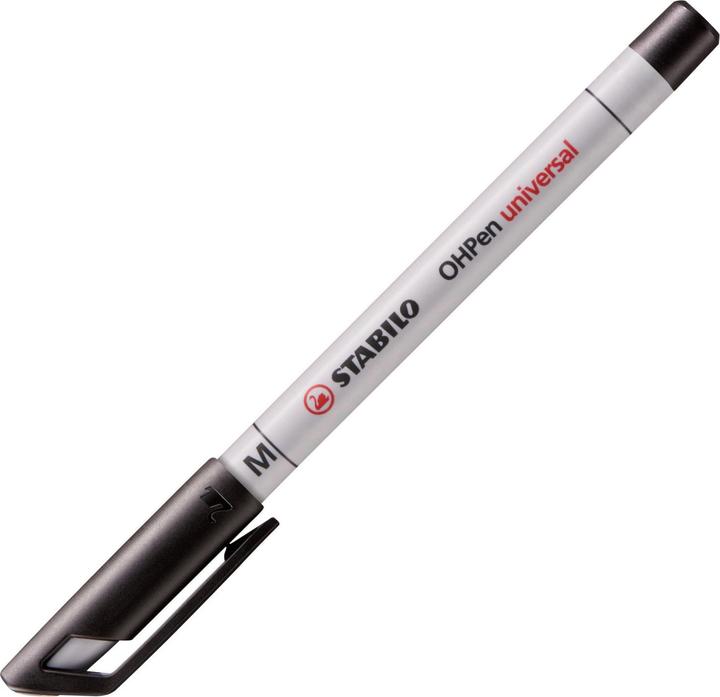 Actual product image STABILO OHPen universal foil pen water-soluble (Black, 10 x)