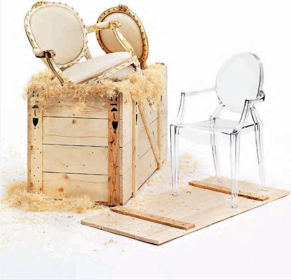 Actual product image Kartell Louis Ghost