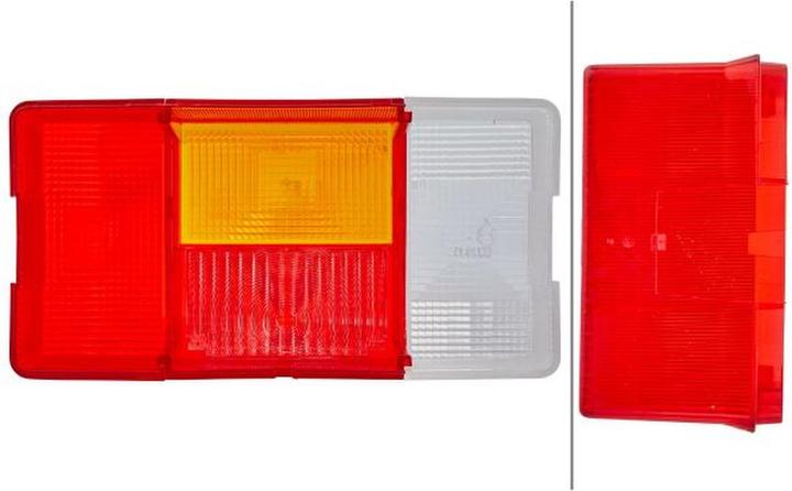 Image du produit Hella Verre de feu arrière droit pour MULTICAR M25 M26