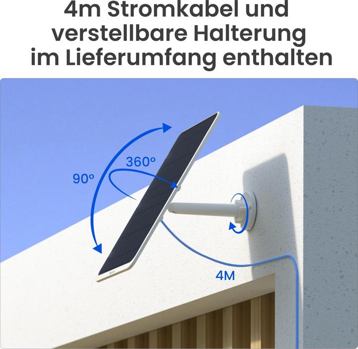 Image du produit Reolink Solar Panel 3-W (12 W)