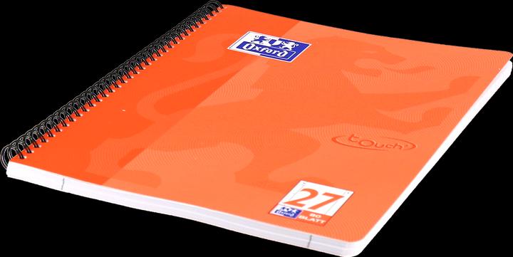 Actual product image Oxford College notepad Touch (A4+, Lined, Hardcover)