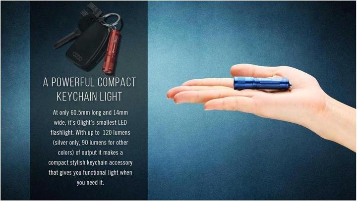 Immagine prodotto Olight I3E (6.05 cm, 90 lm)