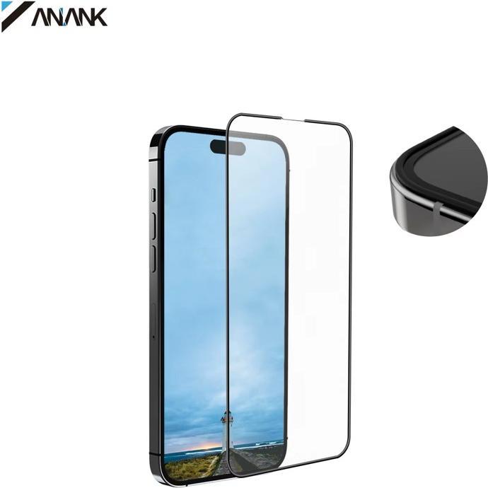 Produktbild Anank 2.5D Transparentes Panzerglas für iPhone 16 Plus – Japanisches Asahi Glas (1 Stück, Apple iPhone 16 Plus)