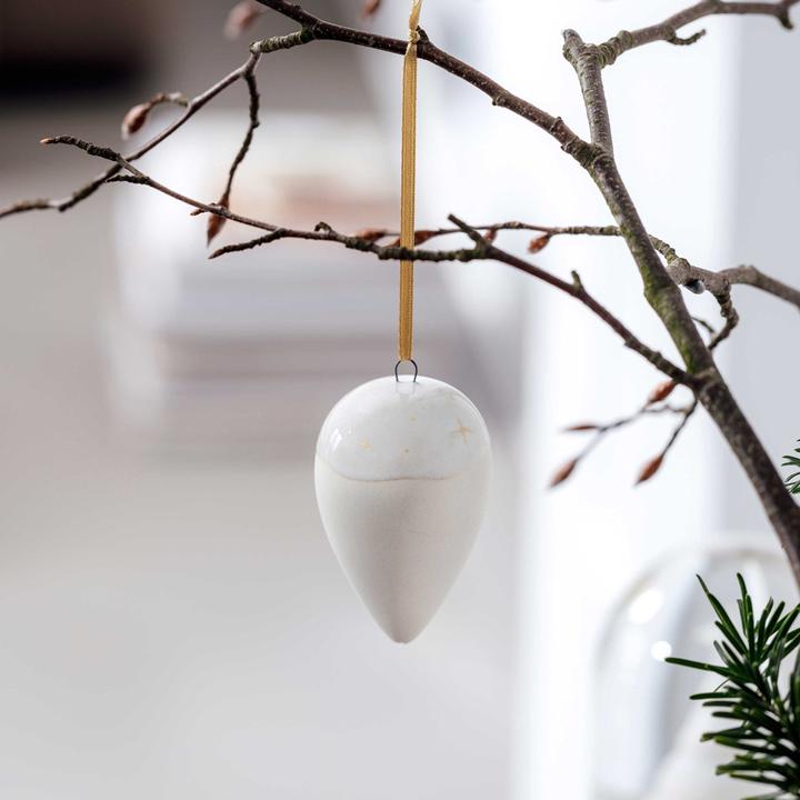 Produktbild Like. by Villeroy & Boch Winter Glow Ornamente Tropfen (6 -teilig)