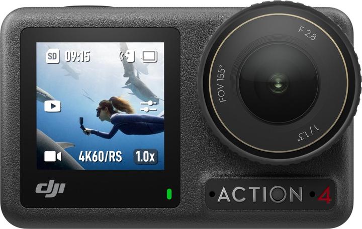 Actual product image DJI Osmo Action 4 Standard Combo (120p, Bluetooth, Wi-Fi)