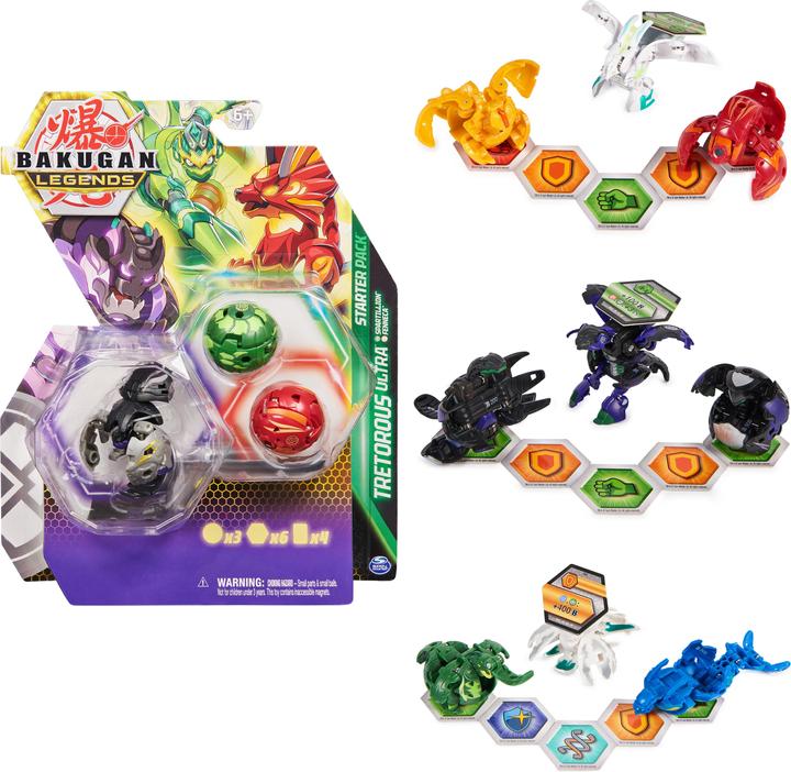 Produktbild Bakugan BAK Starter 3 Pack S5