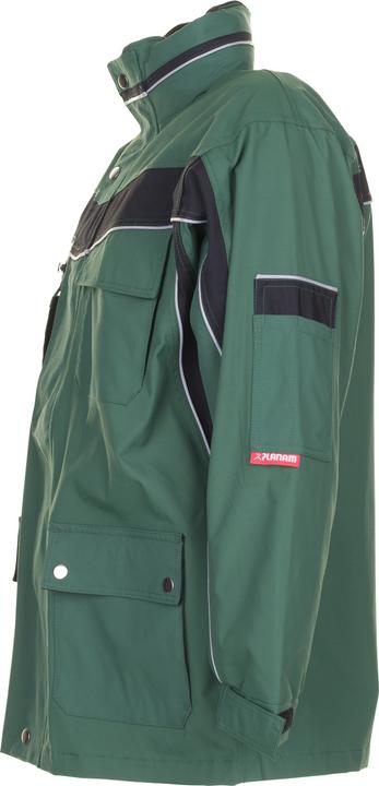 Actual product image Planam unisex winter jacket PLALINE green, black size L