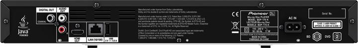 Actual product image Pioneer Bdp-170 (Bluray Player)