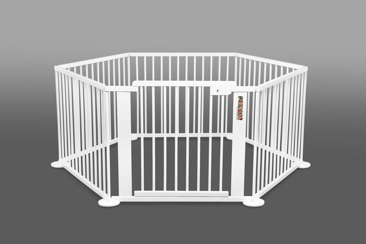 Actual product image Felibaby ONE4all 1+5 - Hexagon - Giant walkway grille / configuration grille, white (17 cm)