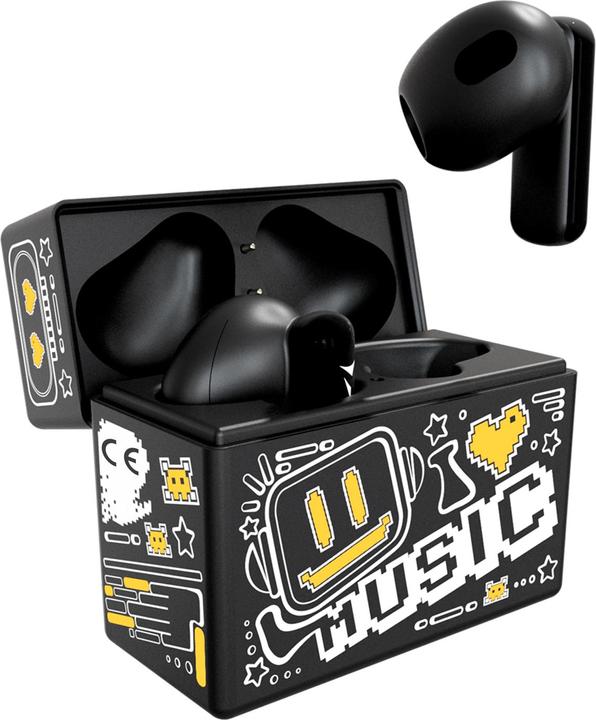 Actual product image Techmade Tws Earphones with Pattern