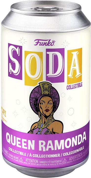 Actual product image Funko BLACK PANTHER WAKANDA FOREVER - POP Soda - Reine Ramonda avec Chase