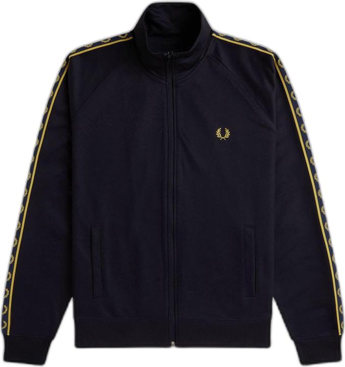 Fred Perry Jacke mit kontrastierendem Streifen (XXL)