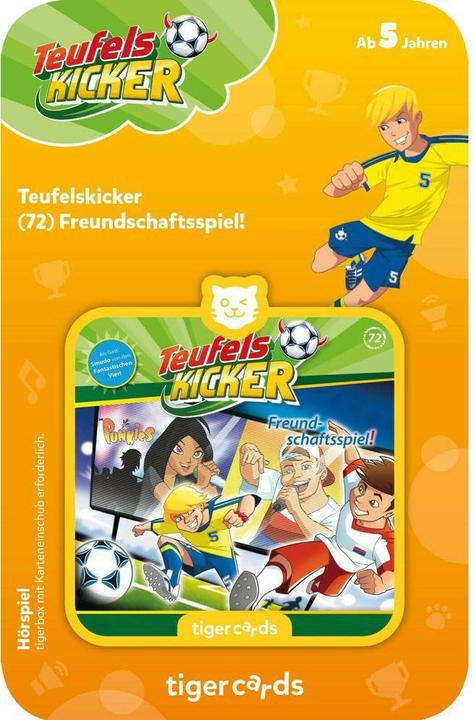 Actual product image Tigermedia Tigercard Teufelskicker friendly match (German)