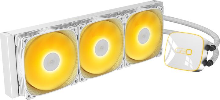 Actual product image Geometric Future Eskimo Junior Neon 360 AIO water cooling, ARGB - white, 360mm