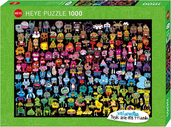 Produktbild Heye Doodle Rainbow (1000 Teile)