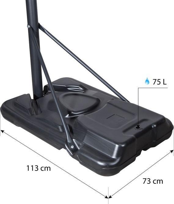 Actual product image Nils Zdk020 Basketball Hoop