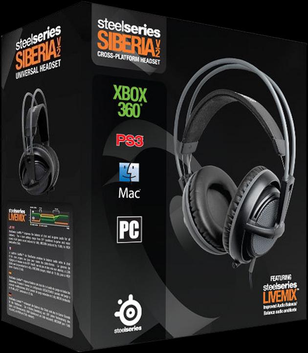 Produktbild SteelSeries Siberia V2 Cross -Platform Headset (Kabelgebunden)