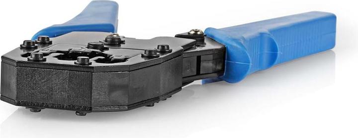 Productafbeelding Nedis Krimptang | CAT5 / CAT5e / CAT6 / CAT6a / RJ10 / RJ11 / RJ45 | Trekkende / knip / tang (200 mm)