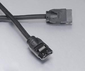 Image du produit Akasa Câble SATA-3 100cm - black (100 cm)