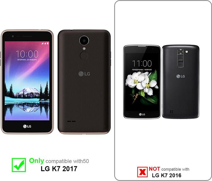 Productafbeelding Cadorabo Boek Onzichtbare Magneethoes (LG K7)