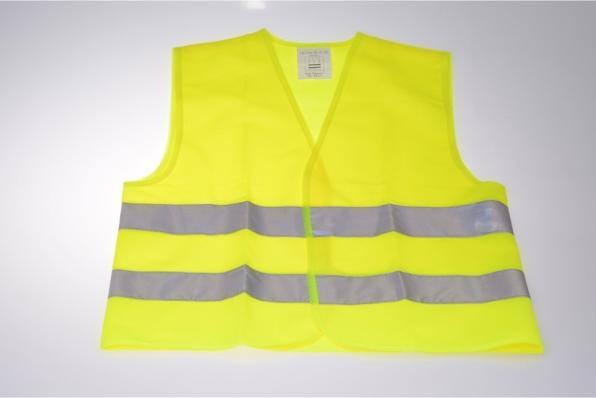 Actual product image Filmer Children's warning waistcoat yellow Size: S (S)