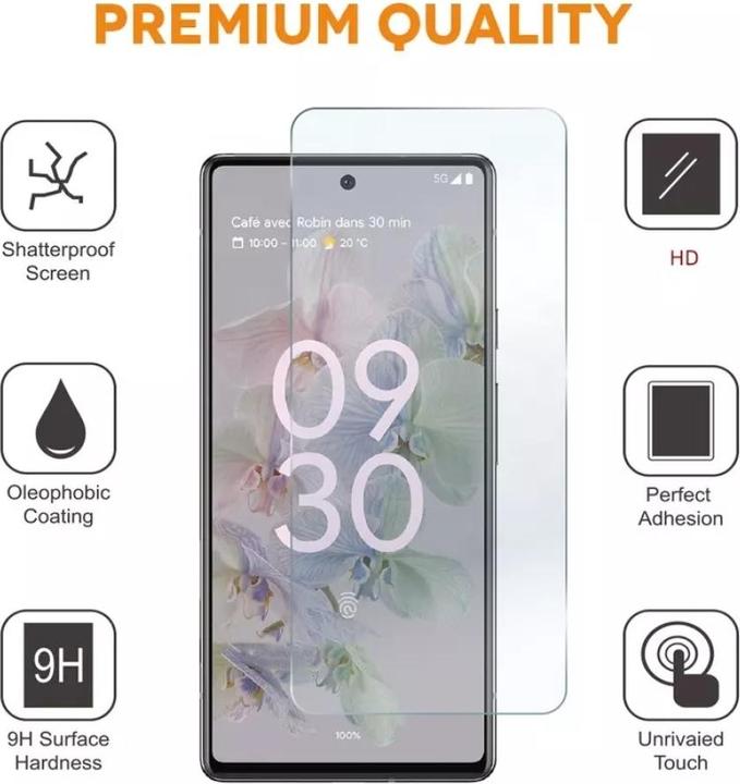 Produktbild Screenguard Panzerglas (1 Stück, Google Pixel 6a)