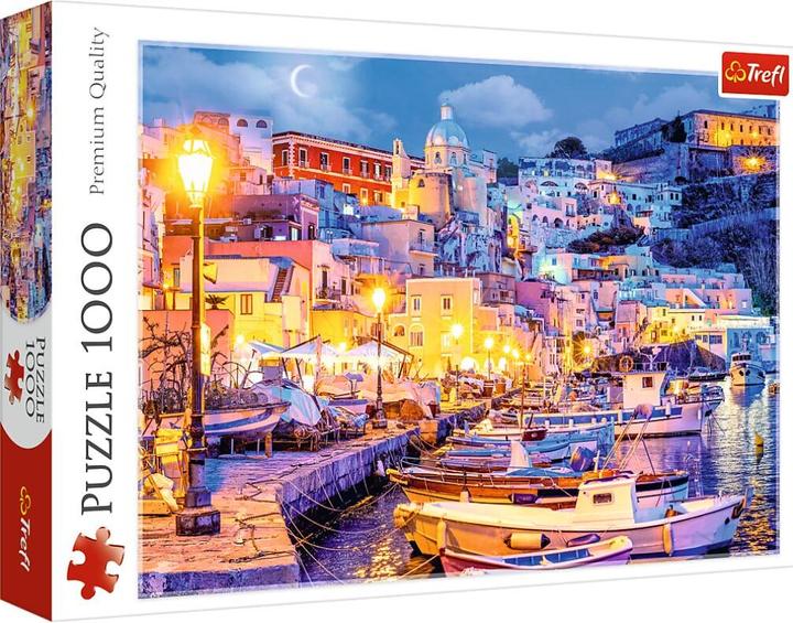 Image du produit Trefl Puzzle 1000 - Île de Procida de nuit, Italie (1000 pièces)