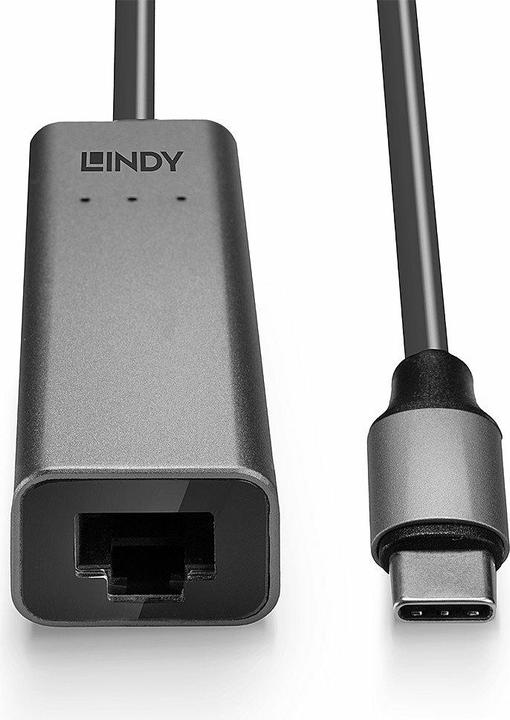Immagine prodotto Lindy Da USB 3.1 Tipo C a RJ-45 (USB-C, RJ45 2.5 Gigabit Ethernet (1x))